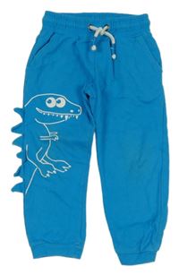 Světlemodré tepláky s dinem a ostny bpc