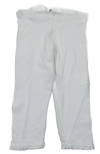 Biele crop legíny s čipkou H&M