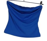 Dámsky zafírový bandeau top Shein