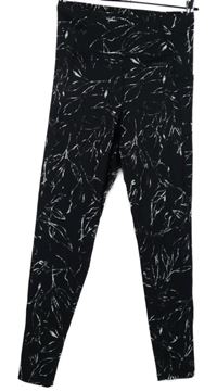 Dámske čierne vzorované športové legíny USA Pro