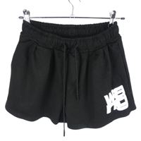 Dámské černé teplákové kraťasy s nápisem Alexander Wang 