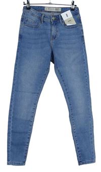 Dámské světlemodré skinny rifle Denim 