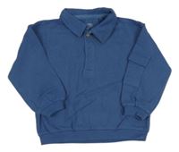 Modré mikinotriko s golierikom F&F