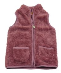 Vínová chlpatá prepínaci vesta Pusblu