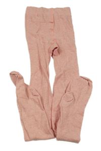 Světlerůžové punčocháče