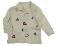 Smetanové polo triko s obrázky Dunnes