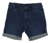 Tmavomodré riflové kraťasy Alive