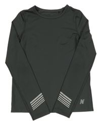 Tmavošedé sportovní funkční triko Next