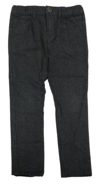 Sivo-modré kockované nohavice Primark