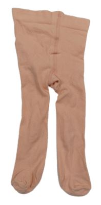 Světlerůžové punčocháče H&M