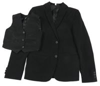 2set - Čierne sako + vesta
