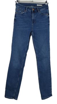 Dámské modré slim rifle M&S