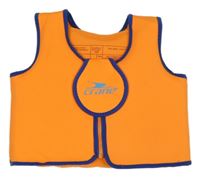 Neonově oranžová plovací vesta