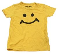 Žlté tričko so smajlíkom Next