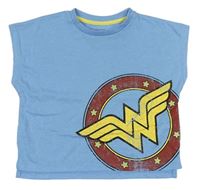 Světlemodré tričko - Wonder woman