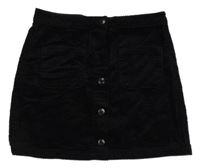 Čierna menšestrová prepínaci sukňa Next