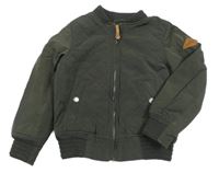 Tmavozelený šusťákový jarní bomber Joules