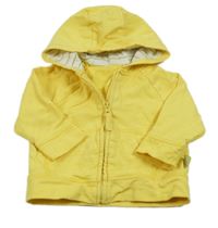 Žltá prepínaci mikina s kapucňou Mothercare