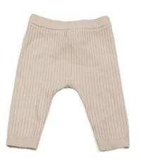 Světlerůžové žebrované kamaše Next