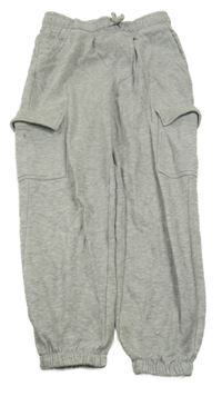 Šedé tepláky s kapsami H&M