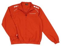 Červená šusťáková sportovní bunda 