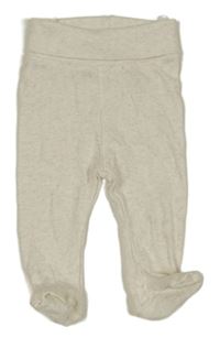 Smetanové melírované polodupky H&M