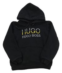 Černá mikina s kapucí - Hugo Boss