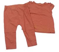 2set - Oranžové tričko + tepláky Tu