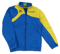 Modro-žltá prepínaci mikina s logom Erima