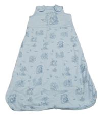 Světlemodrý bavlněný spací pytel s králíčkem Petrem George 