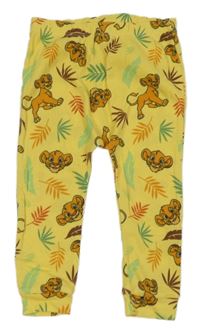 Žluté pyžamové kalhoty se Simbou LCW 