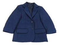 Tmavomodré společenské sako Romario