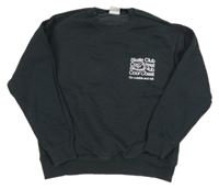 Tmavosivá mikina s nápisom Zara