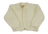 Smotanový vzorovaný prepínaci sveter