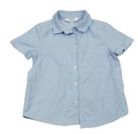 Modro-bílá vzorovaná košile Primark