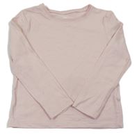 Svetloružové tričko H&M