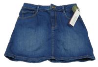 Nové - modrá riflová sukně Monoprix