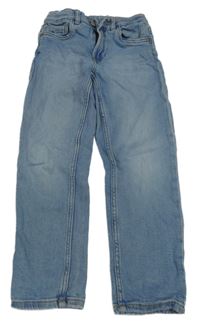 Světlemodré straight fit rifle ZARA