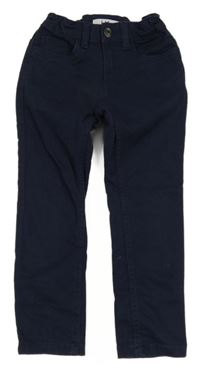 Tmavomodré rifľové nohavice LH