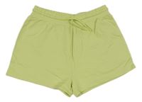Svetlozelené teplákové kraťasy Next