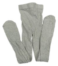 Šedé melírované punčocháče H&M