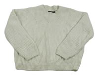 Svetlobéžový žinylkový sveter C&A