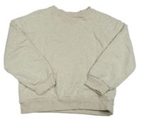 Svetlosivá melírovaná mikina zn. H&M