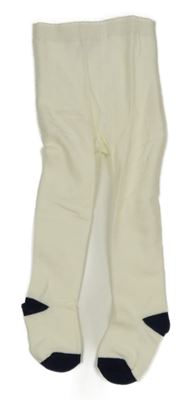 Krémové punčocháče Tu