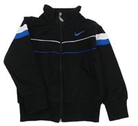 Černá propínací mikina Nike