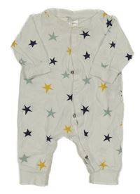 Bílý overal s hvězdami H&M