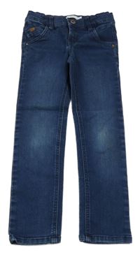 Tmavomodré skinny rifle Name it