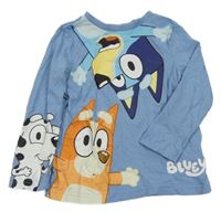 Modré triko s Bluey