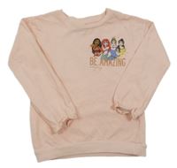 Ružová mikina s Disney princeznami George