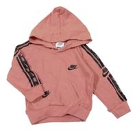 Nové - Staroružová ľahká mikina s kapucí Nike